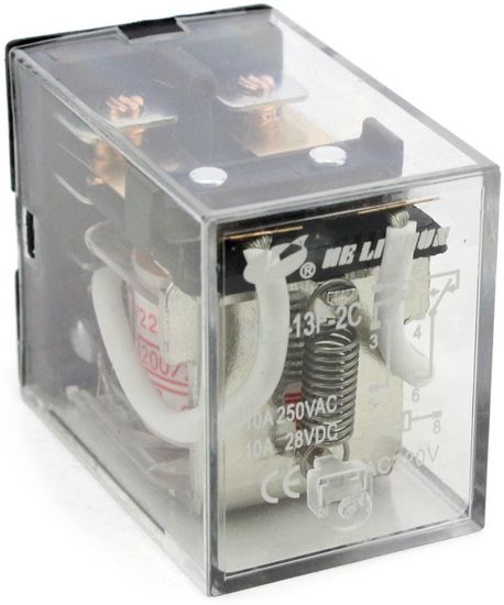 Реле электромагнитное HLS-13F-2C 220VAC