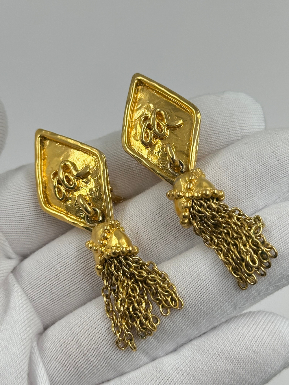 Клипсы с кисточками Sonia Rykiel