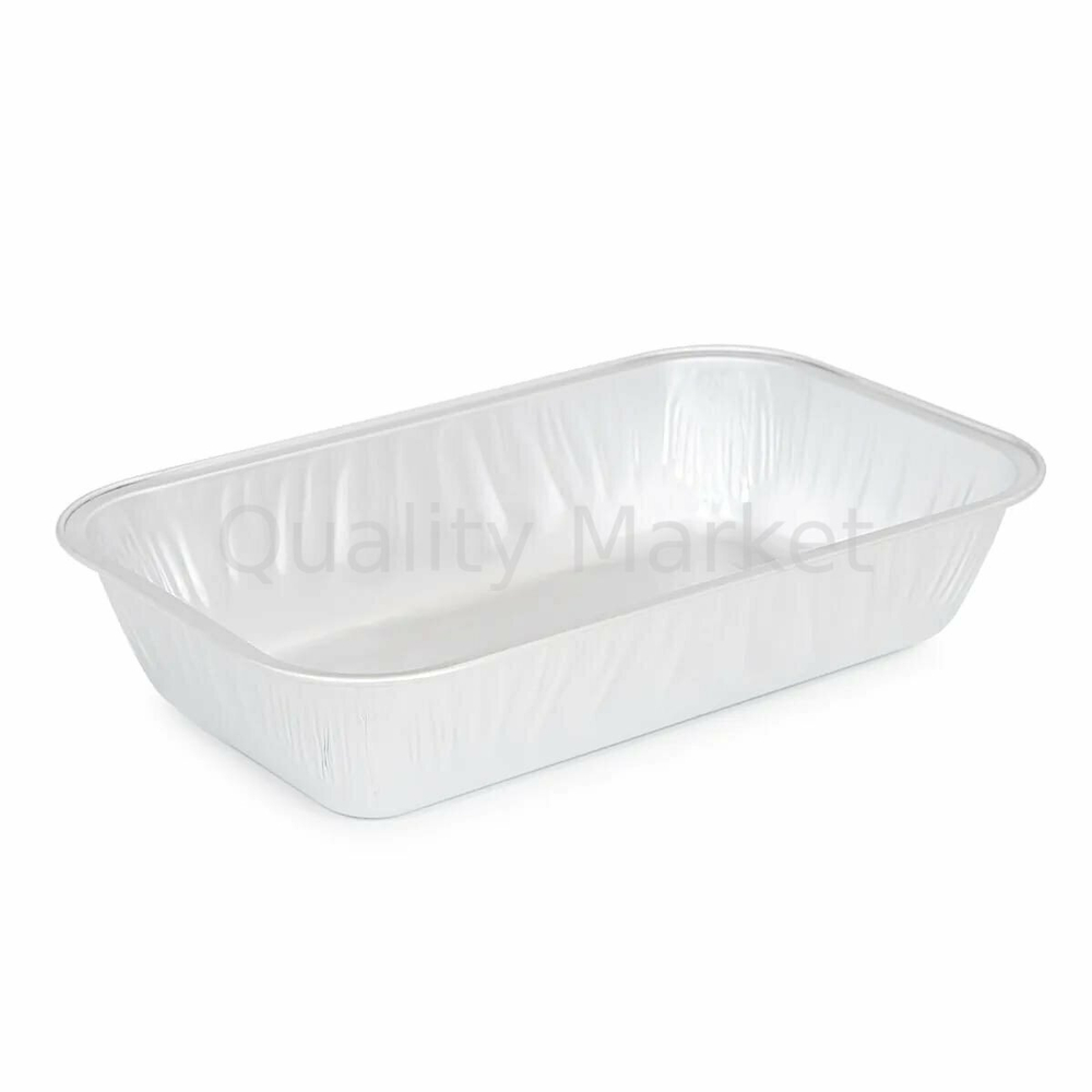 Касалетка алюминиевая, лак, 165 х 100 х 35 мм, 380 мл (100шт)