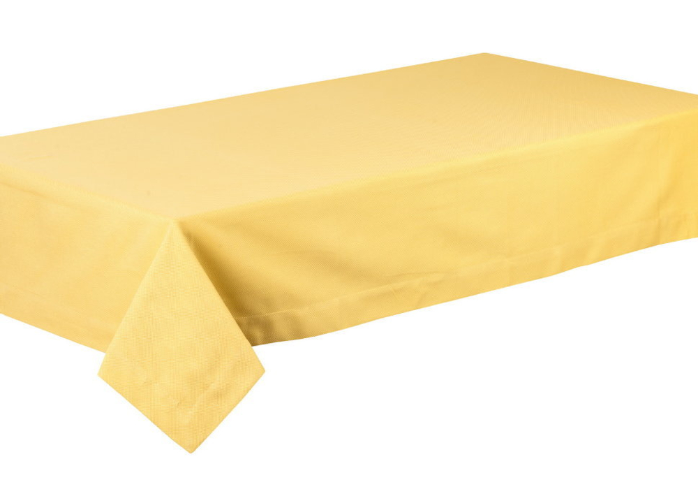 Скатерть 175x175 Zanotto Джиаре желтая