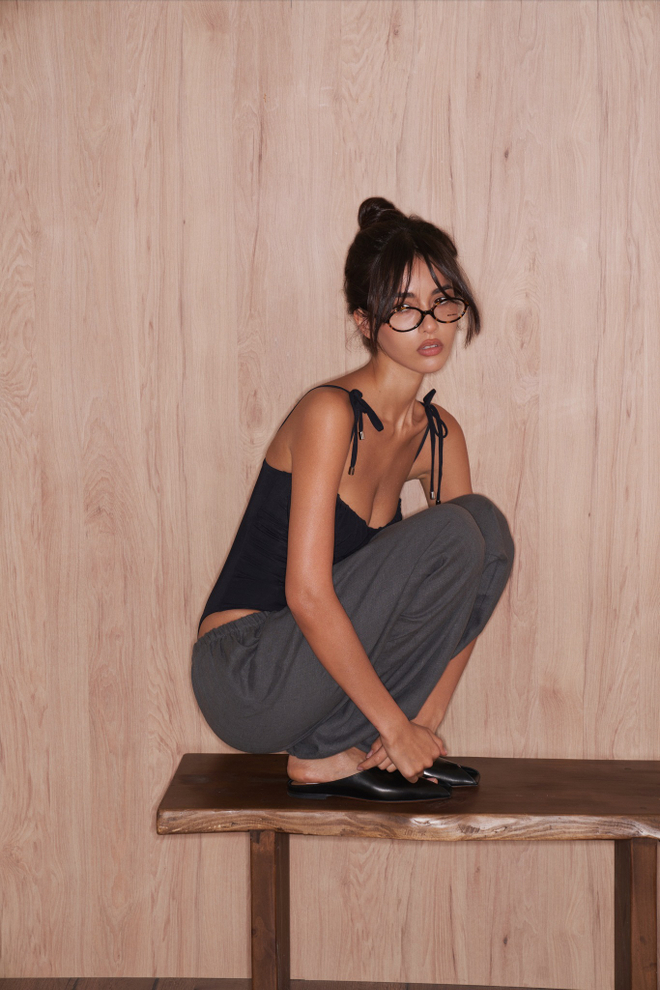 Слитный купальник MIA — Black