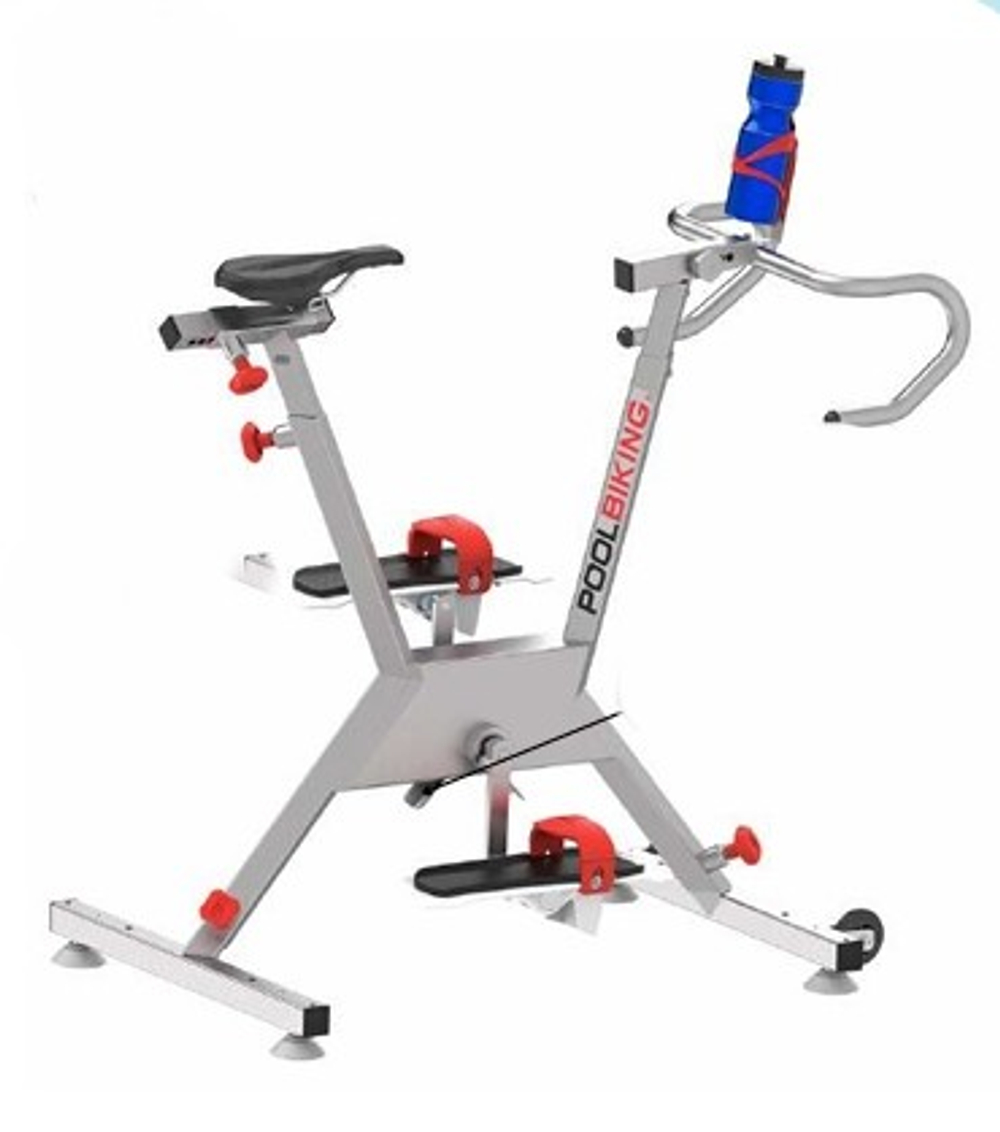 Велотренажер для бассейна POOLBIKING ULTRA (+ лопасти + спорт. руль)