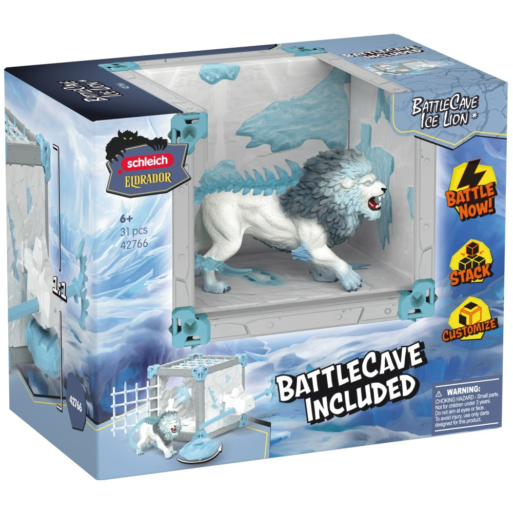 Schleich S 42766 — BattleCave с Ледяным Львом Eldrador Creatures — фото 1