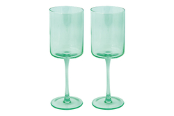 Набор бокалов для вина 2шт 380мл Easy Life Rainbow зеленый