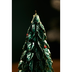 Свеча декоративная 19.5см Tkano New Year Essential Festive flame