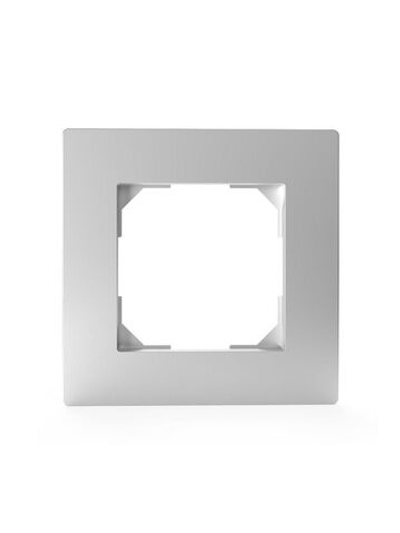 Рамка 1-м Pixel алюм. TOKOV ELECTRIC TKE-PX-RM1-C03
