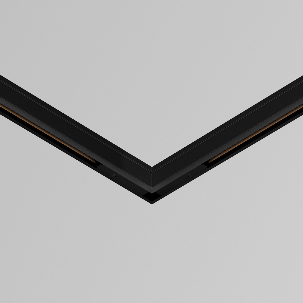 Коннектор питания угловой 3см Maytoni Levity TRA184CPC-1B-3