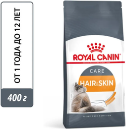 Royal Canin Хэйр энд Скин кэа 400г.
