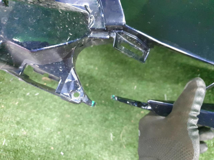 Бампер передний Lexus RX 4 (2015-2019)