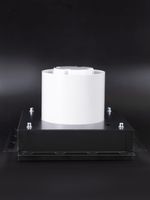 Решетка скрытого монтажа РППВ 100х100 Черный