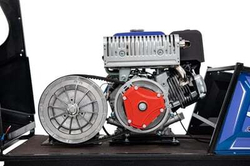 Мотобуксировщик SHARMAX S500 с двигателем Yamaha MX 300