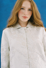 Silver blossom jacket