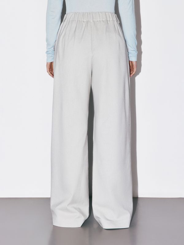 Брюки с поясом на резинке 