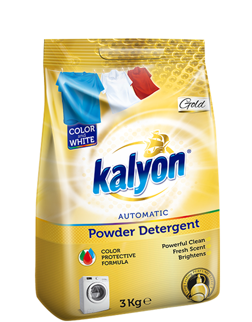 KALYON СТИРАЛЬНЫЙ ПОРОШОК - СЛАДКИЙ АРОМАТ   3 кг x 6
