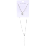 Подвеска из гиппоалергенного сплава со стразами «ТЫПЕРВАЯ», цвет серебро и золото, d-20см/0,9см