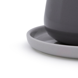 Чайная чашка с блюдцем 0.3л VIVA Scandinavia Ella Серый