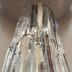 Люстра Cloyd SULAWESI C24 / выс. 260 см - серебро темн. (арт.11255)