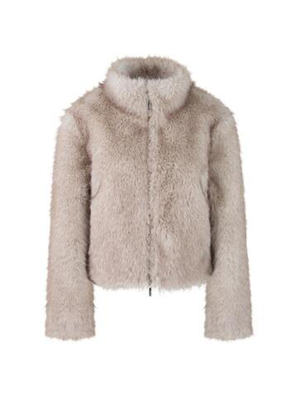 Marc Cain Куртка укороченная из эко-меха