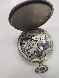 Карманные часы doxa, мельхиор, Швейцария, 1906