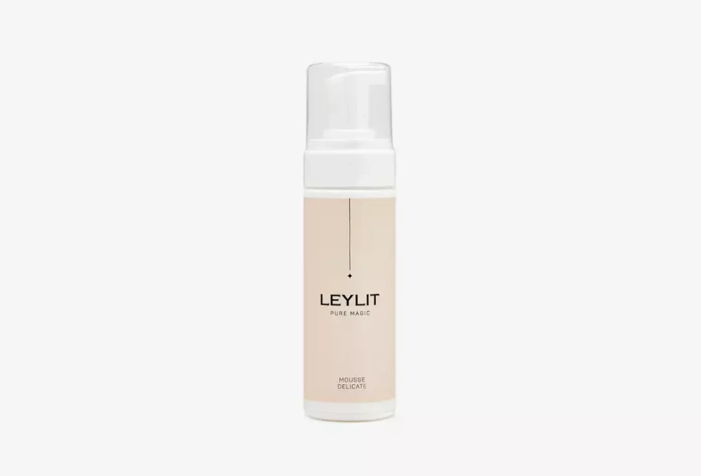 Мусс для умывания для всех типов кожи Mousse delicate 150 мл Leylit