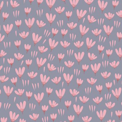 розовые ромашки