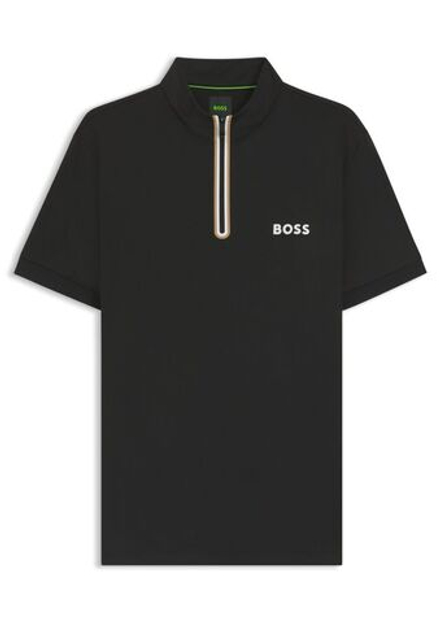 Мужская теннисная футболка BOSS Taylor TOC - black