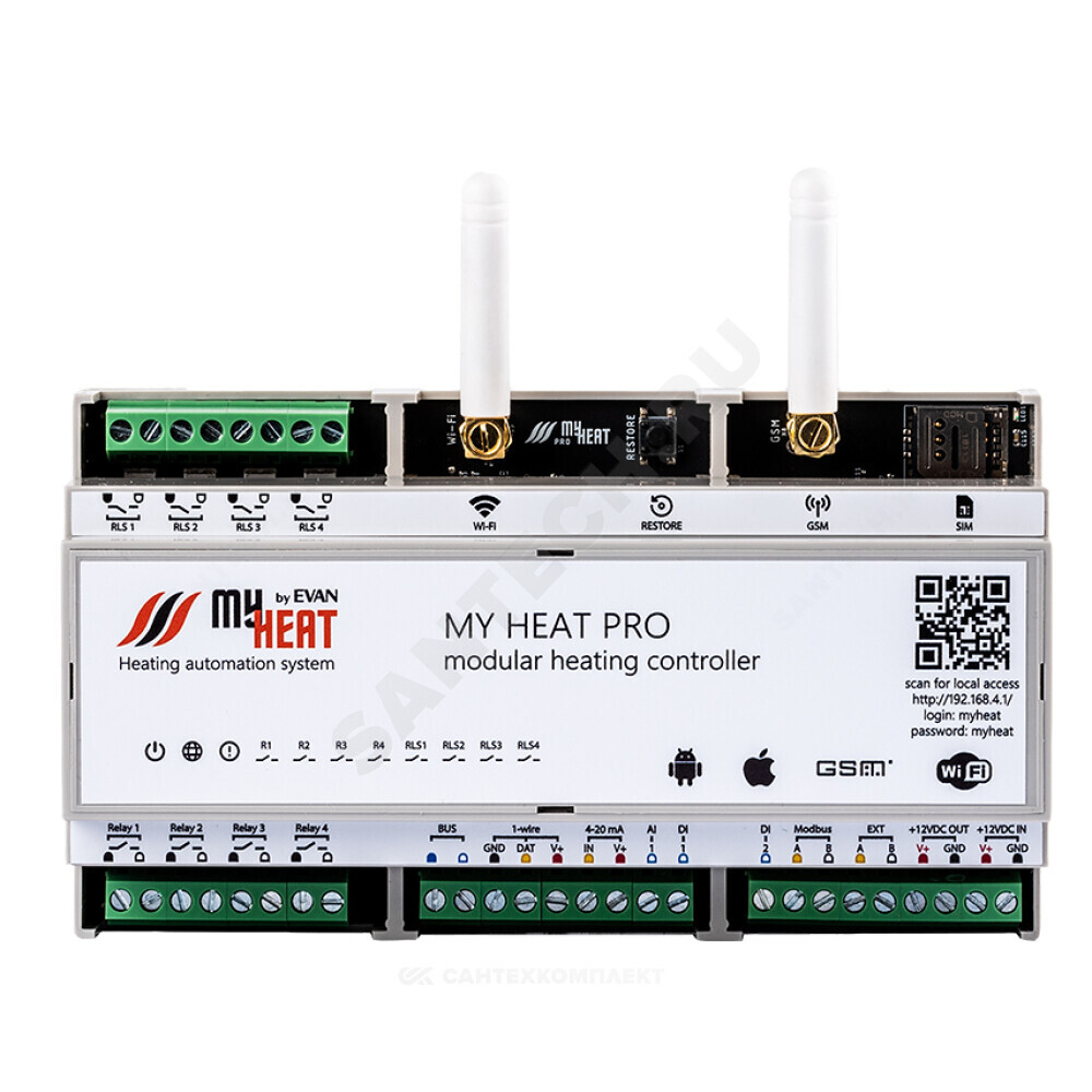Контроллер MY HEAT PRO Эван 6284