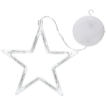 Фигура светодиодная «Звезда» 18х17 см (батарейки 3 ААА), 1 реж, Белый