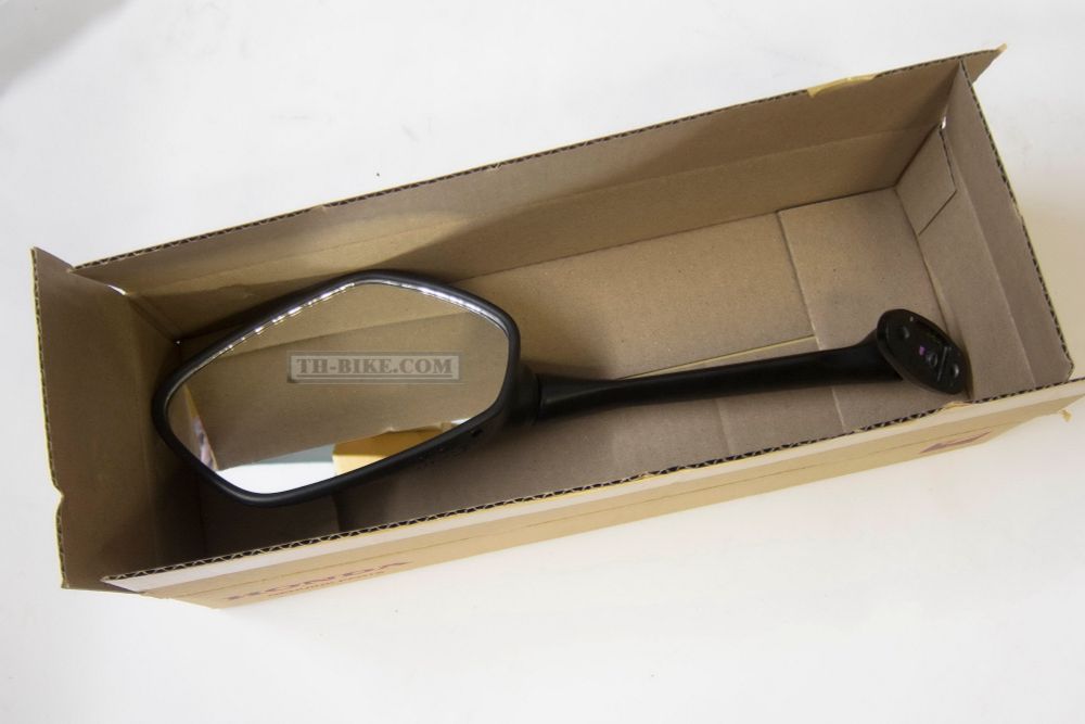 88120-MGZ-J01. MIRROR ASSY., L. BACK. Honda CBR500, CBR400 2013-2018