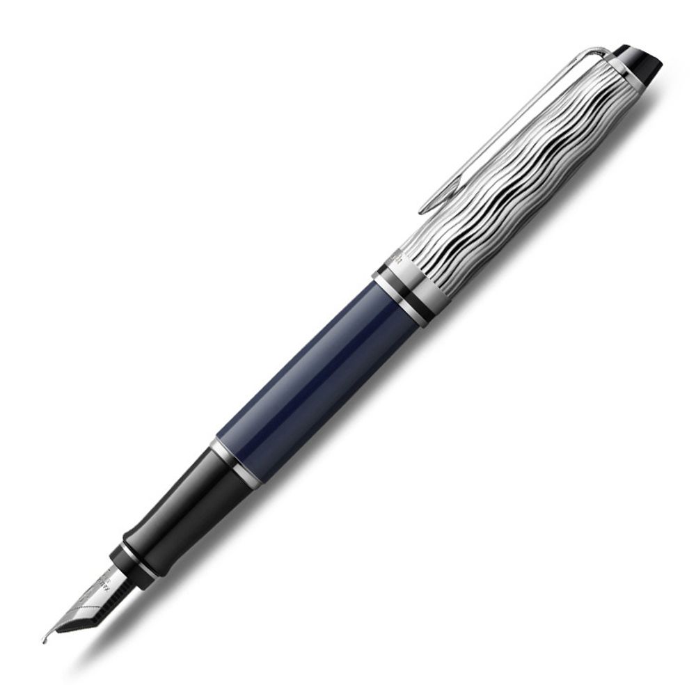 Перьевая ручка Waterman Expert SE Deluxe Blue (2166426) 2