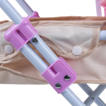 Коляска для кукол лежачая 57*50*30см. пакет 918D-16