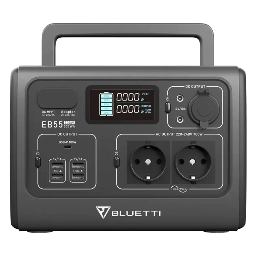 Портативная электростанция Bluetti EB55, 700 Вт