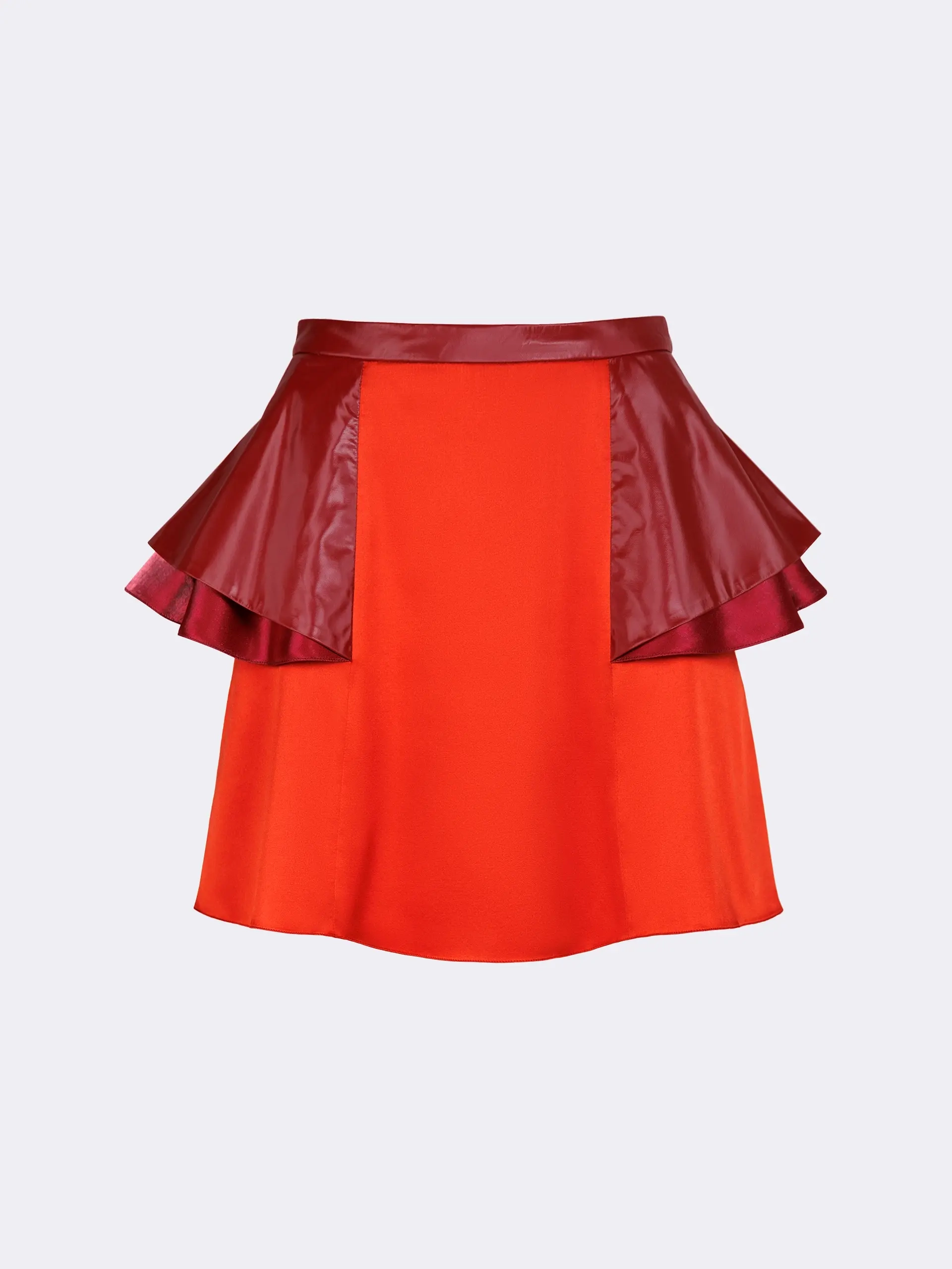 Юбка-мини с баской OLA OLA