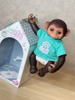 Игрушка мягконабивная 35см АниРеал Обезьянка (60107)
