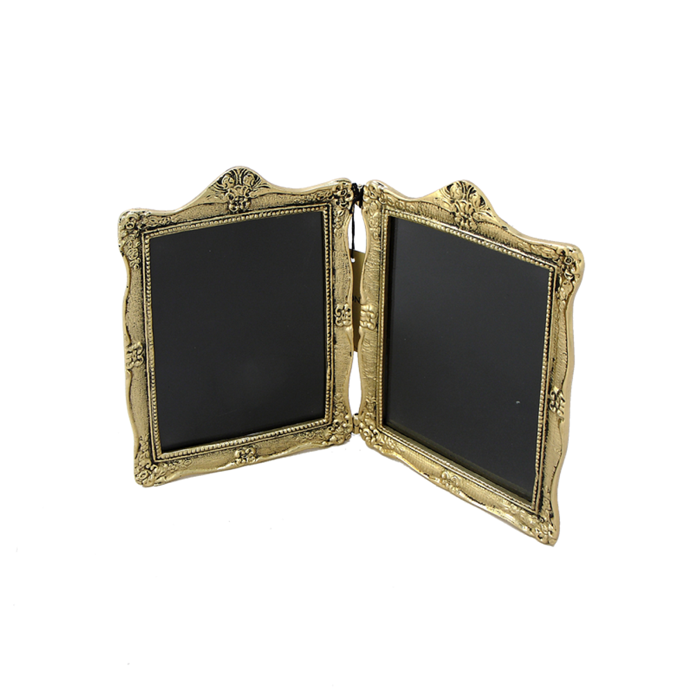 Bello De Bronze Рамка для фото Джемма на 2 фото, золото