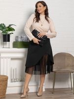 Юбка Виттория (черная) Ю15110-3М LT Collection