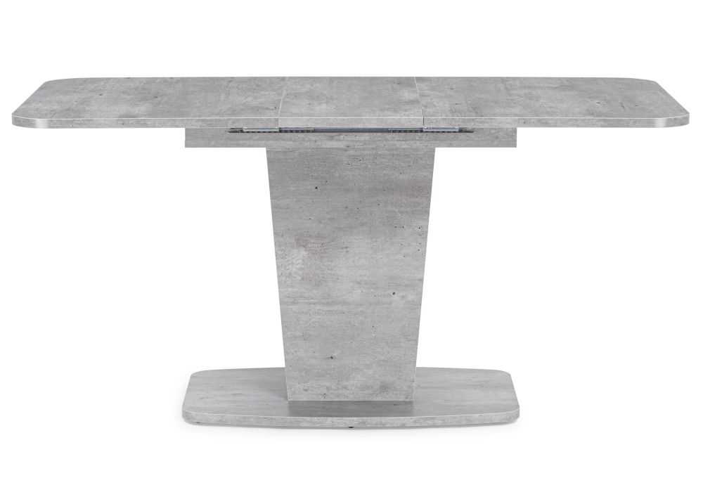 Стол на тумбе Токио-28 120(152)х75х75 метрополитан грей / антрацит