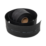 Термоусаживаемая трубка ТУТ нг 120/60 черная рулон EKF PROxima (25.00 шт.)