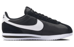 Nike Cortez comfortable and versatile shock absorption, non-slip, wear-resistant, breathable, low-cut casual running shoes for men and women in the same style black and white