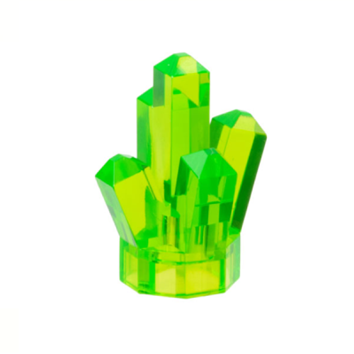 Камень кристалл 52 Trans-Bright Green