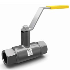 Кран шаровой стальной муфтовый LD Ду25 Ру40 неполнопроходной