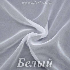Шифон 36гр/м2 - Белый, опт от 10 м