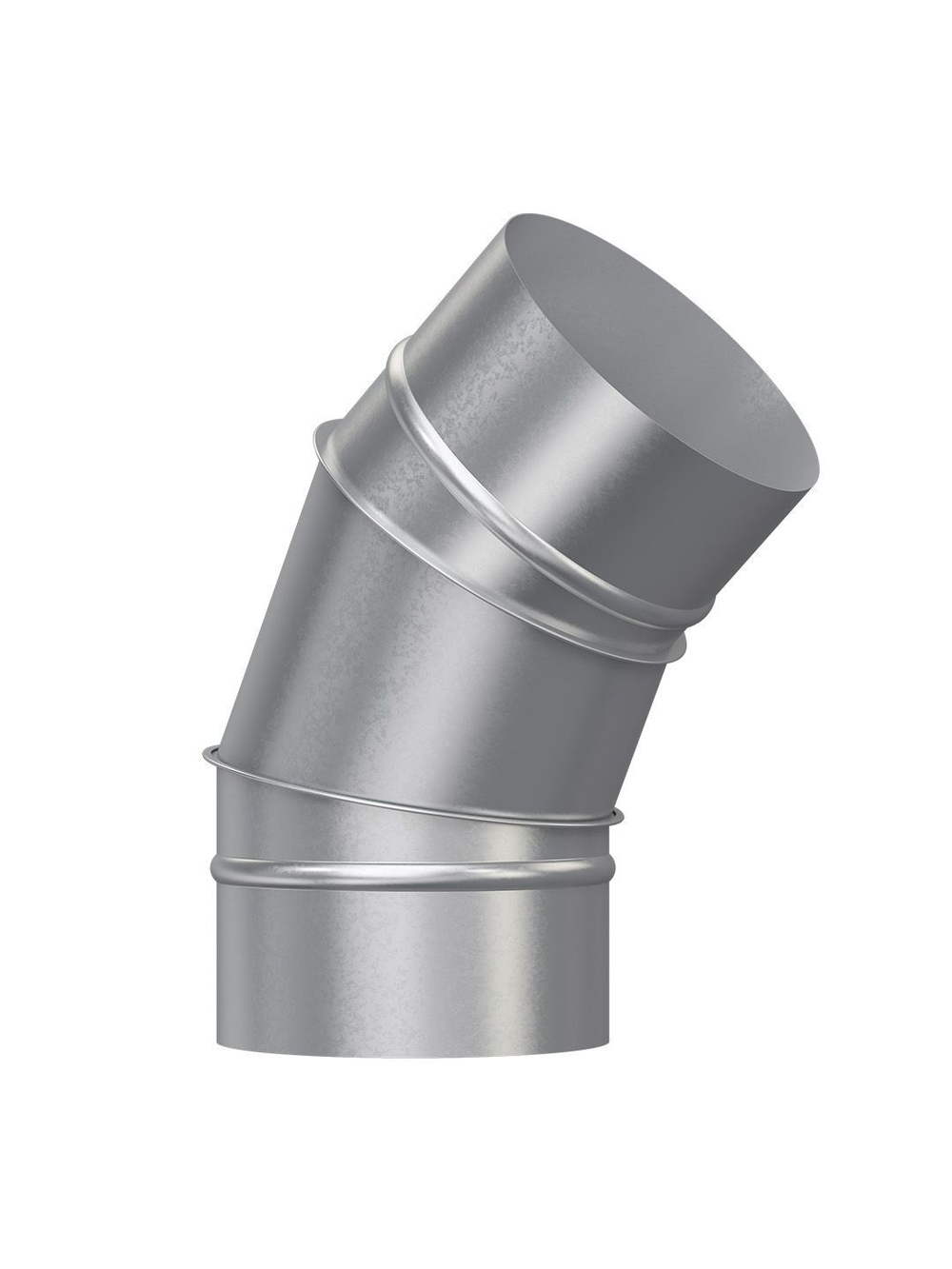 Отвод OTG D125 45° оцинк.сталь ERA PRO