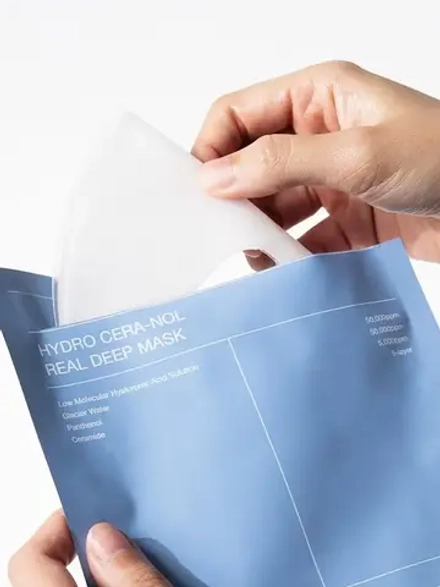 Biodance Ночная гидрогелевая маска с церамидами против сухости Hydro Cera-Nol Real Deep Mask 34 гр х 4 шт