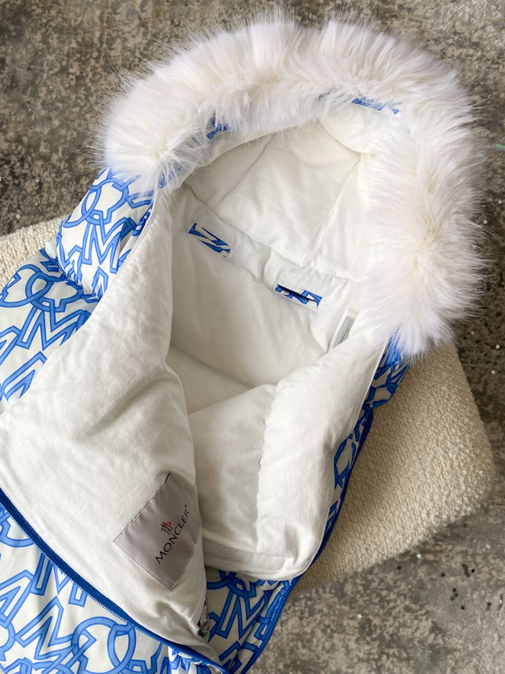 Пуховый конверт Moncler, 62