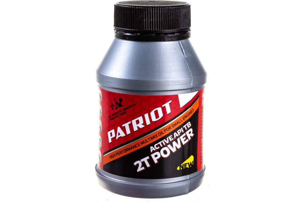 Масло Power Active 2T (100 мл) для двухтактных двигателей PATRIOT