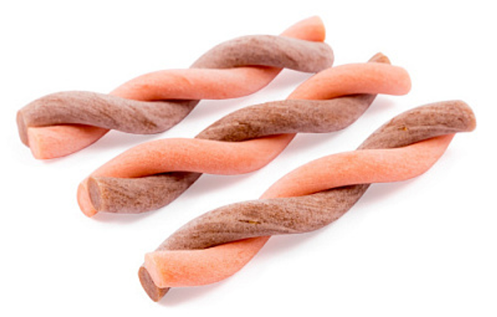 TitBit Жевательный снек Dent для мелких собак со вкусом лосося 40 гр.