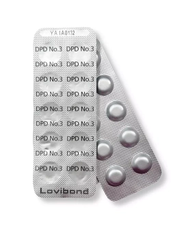 Таблетки тестера DPD3 для ФОТОМЕТРА (блистер 10 таблеток) - 03014 - Lovibond, Германия