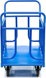 Тележка платформенная СТЕЛЛА-ТЕХНИК КПО-500Т-125 с бортами, 800х1200мм КПО-500Т-125-К