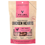 Vital Essentials, сублимированные необработанные лакомства для собак, со вкусом куриных сердечек, 106,3 г (3,75 унции)